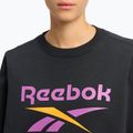 Bluza damska Reebok Identity Big Logo Fleece Crew black/purple rave/electric amber 4