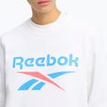 Bluza damska Reebok Identity Big Logo Fleece Crew white/coral/blue 4