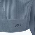 Longsleeve treningowy damski Reebok RBK Lab Seamless Crop upgrade blue 3