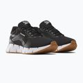 Buty do biegania damskie Reebok Zig Dynamica STR black/white/silver metallic 9