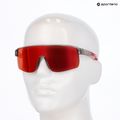 Okulary przeciwsłoneczne Red Bull SPECT Dakota light grey/brown with red-orange mirror 7