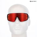 Okulary przeciwsłoneczne Alpina Lumin black matt/red mirror 7