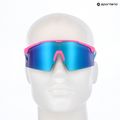 Okulary przeciwsłoneczne UVEX Flowline pink matt/mirror blue 7