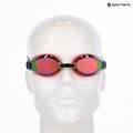 Okulary do pływania arena Zoom X-Fit Mirror copper/bright coral/plum 9