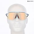Okulary przeciwsłoneczne Julbo Density Reactiv Light Amplifier shiny tran blue/yellow/multilayer red 8