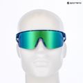Okulary przeciwsłoneczne Red Bull SPECT Dakota matt blue/smoke with green-purple mirror 7