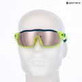 Okulary przeciwsłoneczne Nike Show X Rush matte volt/chrome mirror 9