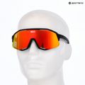 Okulary przeciwsłoneczne Koo Demos black matt/red mirror 9