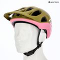 Kask rowerowy POC Cularis olivine green matt/thulite pink matt 6