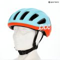 Kask rowerowy POC Amidal indicolite blue matt/carnelian orange matt 13