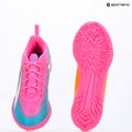 Buty piłkarskie dziecięce PUMA Ultra 6 Play TT Jr poison pink/puma wht/sun stream/bright aqua/puma blk 16