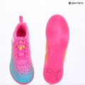 Buty piłkarskie dziecięce PUMA Future 9 Play IT Jr poison pink/puma wht/sun stream/bright aqua/puma blk 17