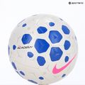 Piłka do piłki nożnej Nike Academy white/racer blue/pink blast rozmiar 5 4