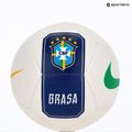 Piłka do piłki nożnej Nike Pitch Brazil white rozmiar 5 5