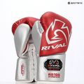 Rękawice bokserskie Rival RS100 Professional red/silver 13