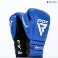 Rękawice bokserskie RDX Apex Lace Up Training Sparring Boxing blue 13
