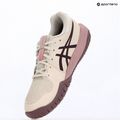 Buty do tenisa dziecięce ASICS Gel-Resolution X GS soft oat/dark aubergine 9