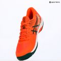 Buty do padla męskie ASICS Game FF Padel energy orange/jewel green 9