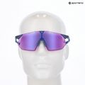 Okulary przeciwsłoneczne 100% Hypercraft SQ satin storm metallic/purple mirror 8