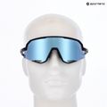 Okulary przeciwsłoneczne 100% Slendale matte black/hiper blue multilayer mirror 5