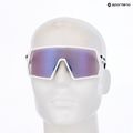 Okulary przeciwsłoneczne Rudy Project Kelion white gloss/impactx photochromic 2 laser purple 8