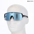 Okulary przeciwsłoneczne Tripoint 008 Lake Prespa matt black/smoke/blue multi 6