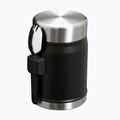 Termos na żywność Stanley Legendary Food Jar + Spork 400 ml black 2.0 2