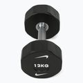 Hantel chromowany Nike Strength Pro Urethane Dumbbell 12 kg black/white 2