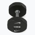 Hantel chromowany Nike Strength Pro Urethane Dumbbell 14 kg black/white 2