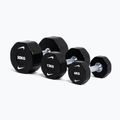 Hantel chromowany Nike Strength Pro Urethane Dumbbell 14 kg black/white 5