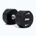 Hantel chromowany Nike Strength Pro Urethane Dumbbell 14 kg black/white 9