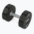 Hantel chromowany Nike Strength Pro Urethane Dumbbell 16 kg black/white