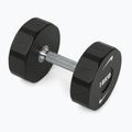 Hantel chromowany Nike Strength Pro Urethane Dumbbell 18 kg black/white