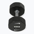 Hantel chromowany Nike Strength Pro Urethane Dumbbell 22 kg black/white 2