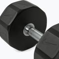 Hantel chromowany Nike Strength Pro Urethane Dumbbell 26 kg black/white 4