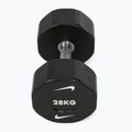 Hantel chromowany Nike Strength Pro Urethane Dumbbell 28 kg black/white 2