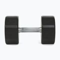 Hantel chromowany Nike Strength Pro Urethane Dumbbell 28 kg black/white 3