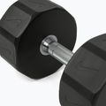 Hantel chromowany Nike Strength Pro Urethane Dumbbell 30 kg black/white 4