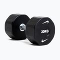 Hantel chromowany Nike Strength Pro Urethane Dumbbell 30 kg black/white 6