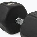 Hantel ogumowany Nike Strength Hex Dumbbell 30 kg black/white 4