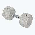 Hantel ogumowany Nike Strength Grind Hex Dumbbell 15 kg wolf grey