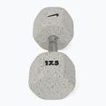 Hantel ogumowany Nike Strength Grind Hex Dumbbell 17,5 kg wolf grey 2