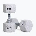 Hantel ogumowany Nike Strength Grind Hex Dumbbell 17,5 kg wolf grey 5