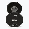 Hantle Nike Strength Pro Urethane Dumbbell 2 x 1 kg black/white 2