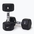Hantle Nike Strength Hex Dumbbell 2 x 6 kg black/white