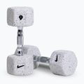 Hantle Nike Strength Grind Hex Dumbbell 2 x 6 kg wolf grey