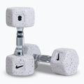 Hantle Nike Strength Grind Hex Dumbbell 2 x 8 kg wolf grey