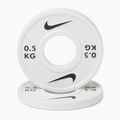 Obciążenie Nike Strength Change Plates 2 x 0,5 kg white/black