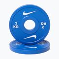 Obciążenie Nike Strength Change Plates 2 x 2 kg blue/white