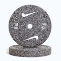 Obciążenie bumperowe Nike Strength Grind Bumper Plates 15 kg anthracite